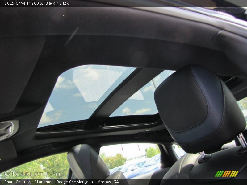 Black / Black 2015 Chrysler 200 S