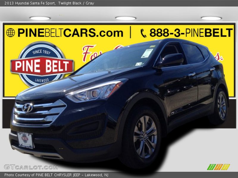 Twilight Black / Gray 2013 Hyundai Santa Fe Sport