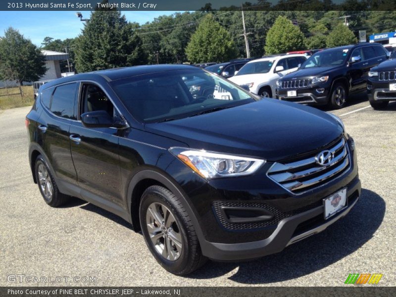 Twilight Black / Gray 2013 Hyundai Santa Fe Sport