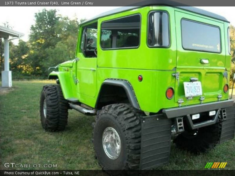 Lime Green / Grey 1973 Toyota Land Cruiser FJ40