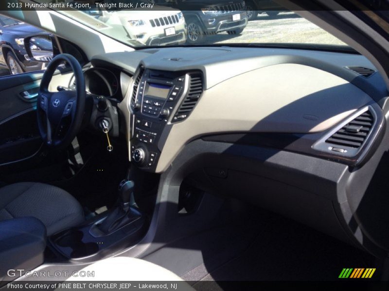 Twilight Black / Gray 2013 Hyundai Santa Fe Sport