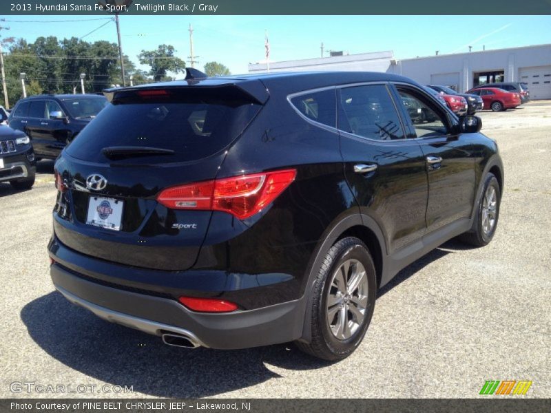 Twilight Black / Gray 2013 Hyundai Santa Fe Sport