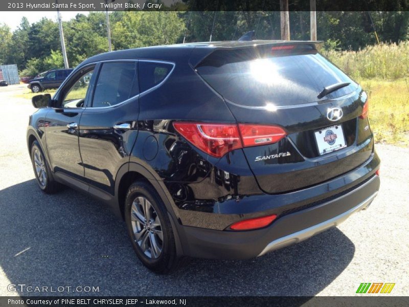 Twilight Black / Gray 2013 Hyundai Santa Fe Sport