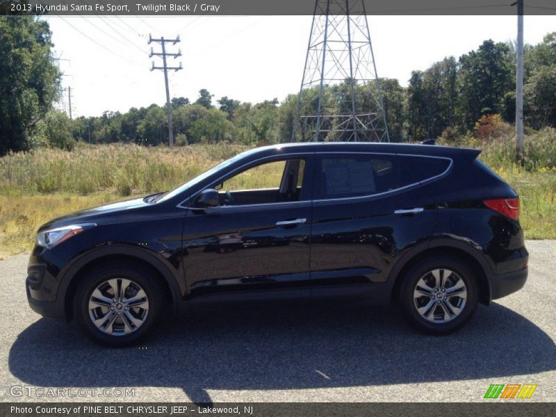 Twilight Black / Gray 2013 Hyundai Santa Fe Sport