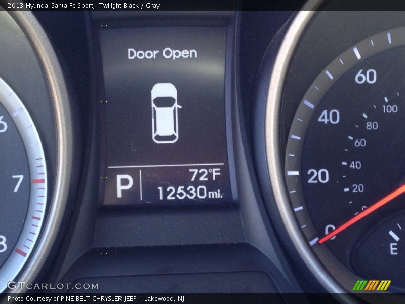 Twilight Black / Gray 2013 Hyundai Santa Fe Sport