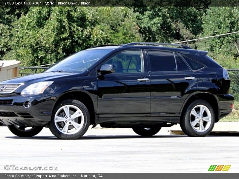 Black Onyx / Black 2008 Lexus RX 400h Hybrid