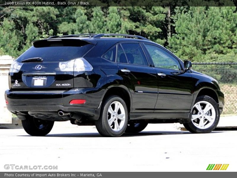 Black Onyx / Black 2008 Lexus RX 400h Hybrid