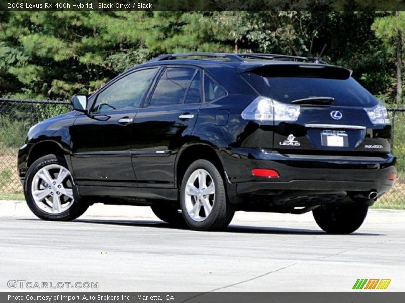 Black Onyx / Black 2008 Lexus RX 400h Hybrid