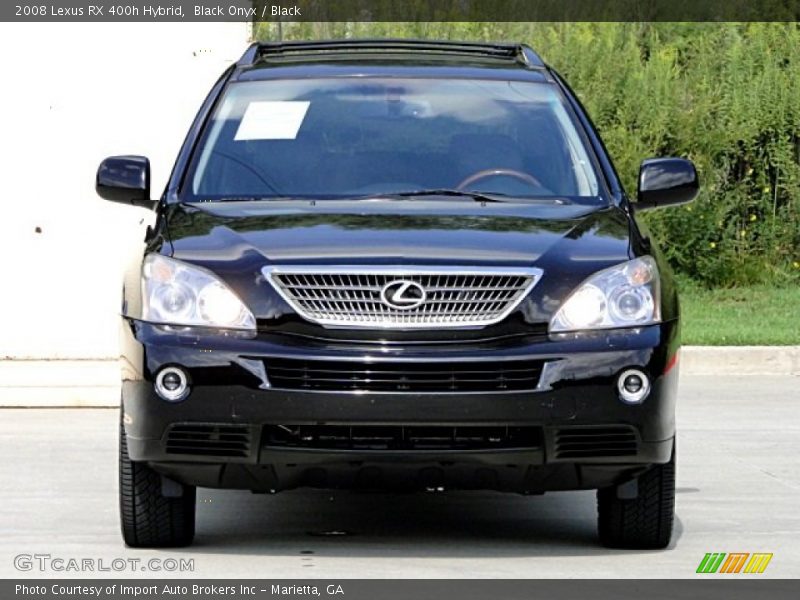 Black Onyx / Black 2008 Lexus RX 400h Hybrid