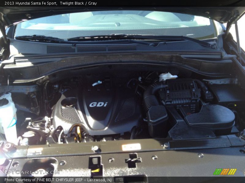 Twilight Black / Gray 2013 Hyundai Santa Fe Sport