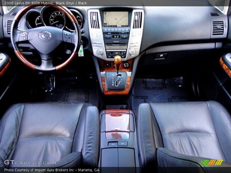  2008 RX 400h Hybrid Black Interior