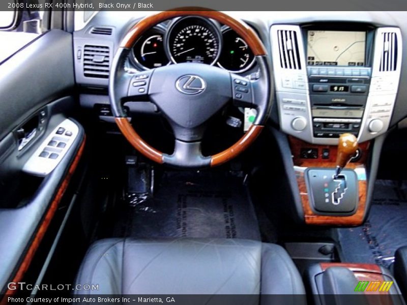 Dashboard of 2008 RX 400h Hybrid