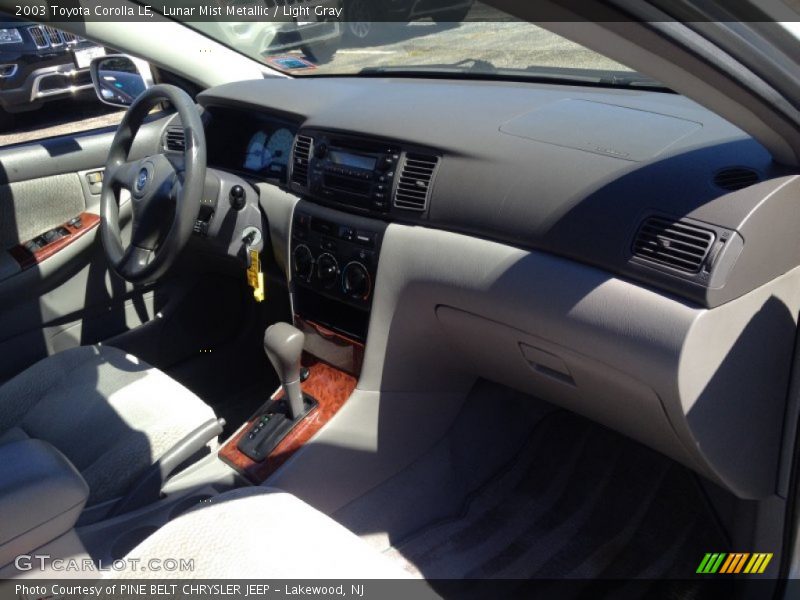 Lunar Mist Metallic / Light Gray 2003 Toyota Corolla LE