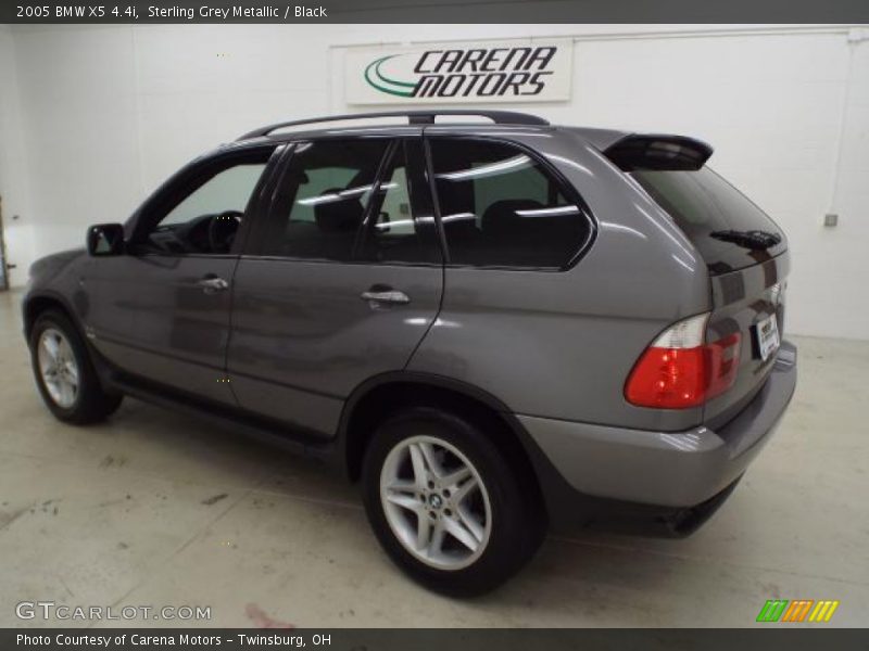 Sterling Grey Metallic / Black 2005 BMW X5 4.4i