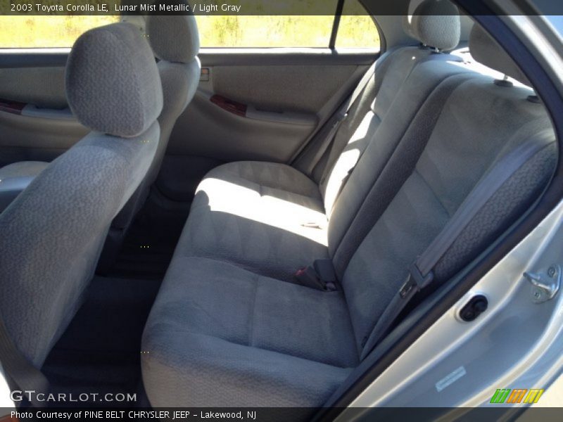 Lunar Mist Metallic / Light Gray 2003 Toyota Corolla LE