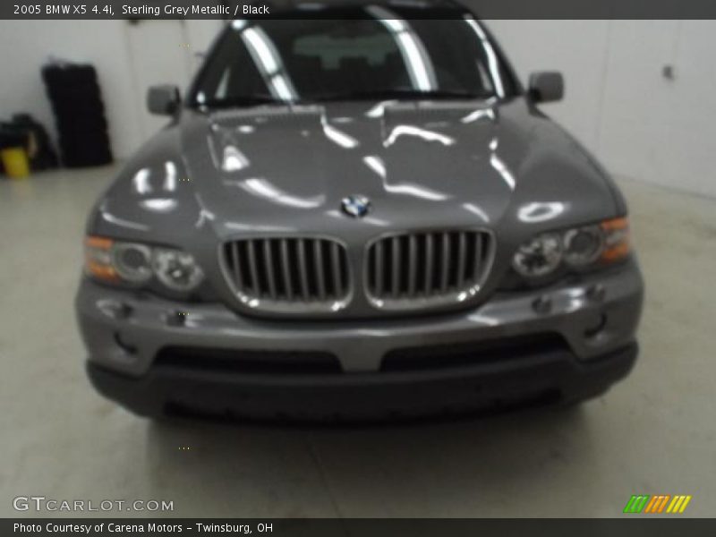 Sterling Grey Metallic / Black 2005 BMW X5 4.4i