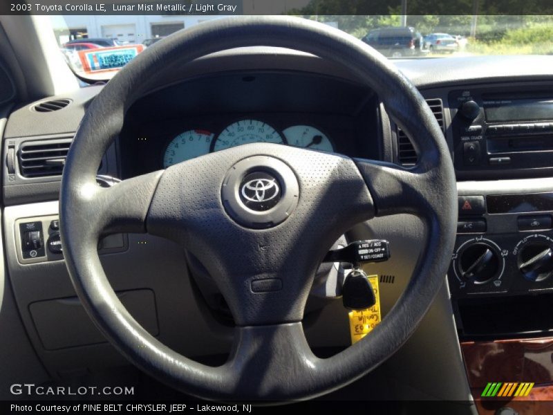Lunar Mist Metallic / Light Gray 2003 Toyota Corolla LE