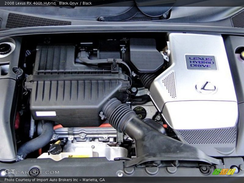  2008 RX 400h Hybrid Engine - 3.3 Liter h DOHC 24-Valve VVT V6 Gasoline/Electric Hybrid