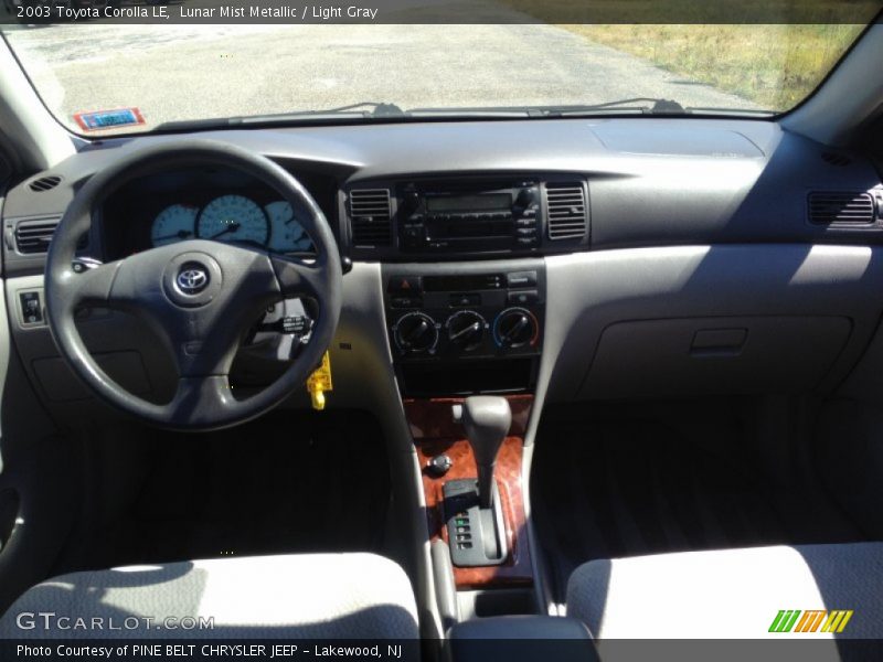 Lunar Mist Metallic / Light Gray 2003 Toyota Corolla LE