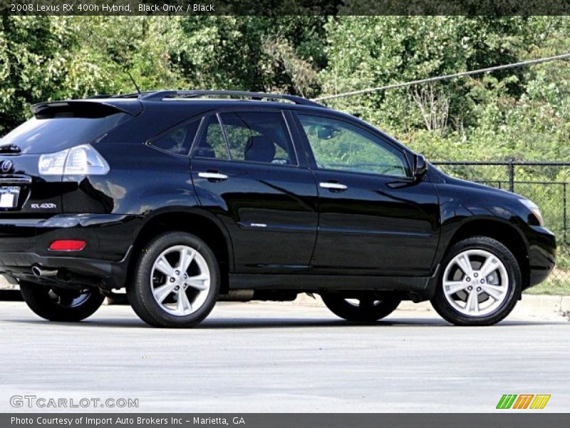 Black Onyx / Black 2008 Lexus RX 400h Hybrid