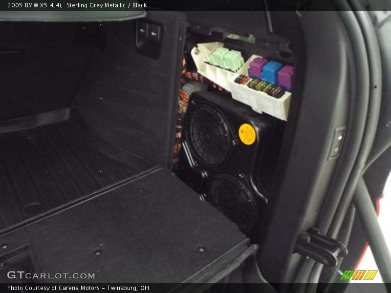 Sterling Grey Metallic / Black 2005 BMW X5 4.4i