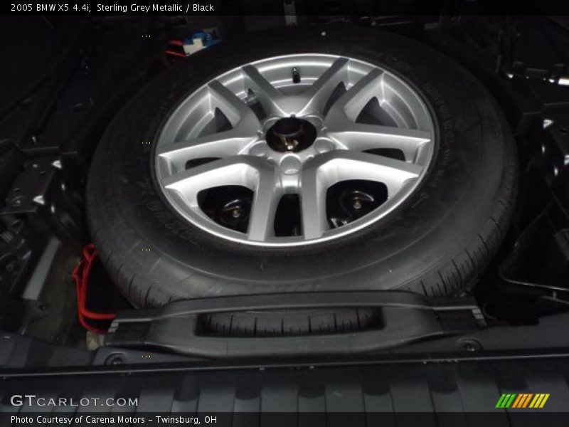 Sterling Grey Metallic / Black 2005 BMW X5 4.4i