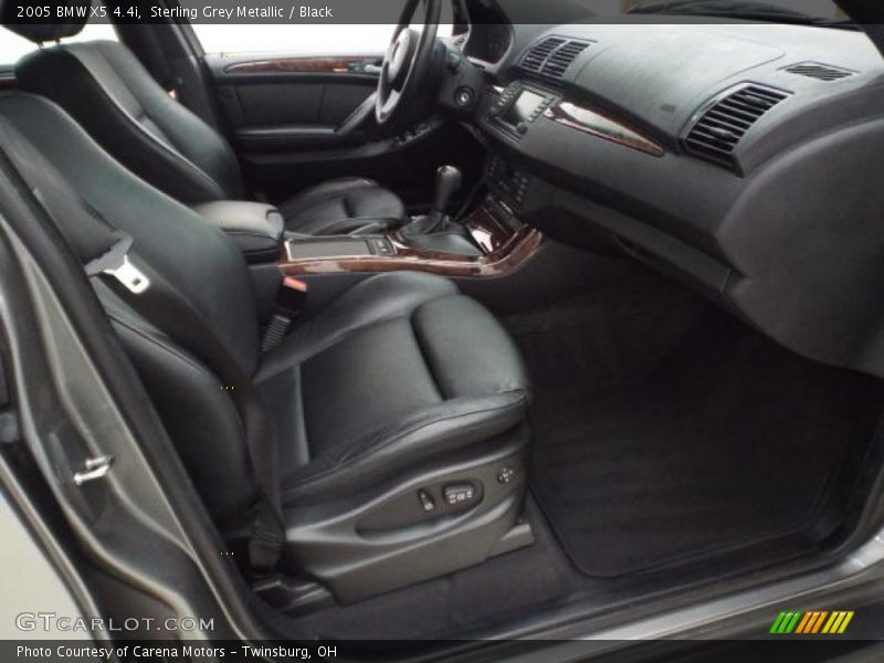 Sterling Grey Metallic / Black 2005 BMW X5 4.4i