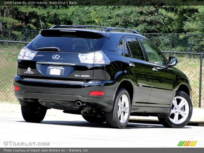 Black Onyx / Black 2008 Lexus RX 400h Hybrid