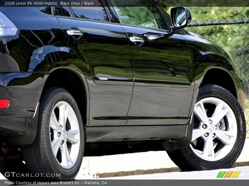 Black Onyx / Black 2008 Lexus RX 400h Hybrid