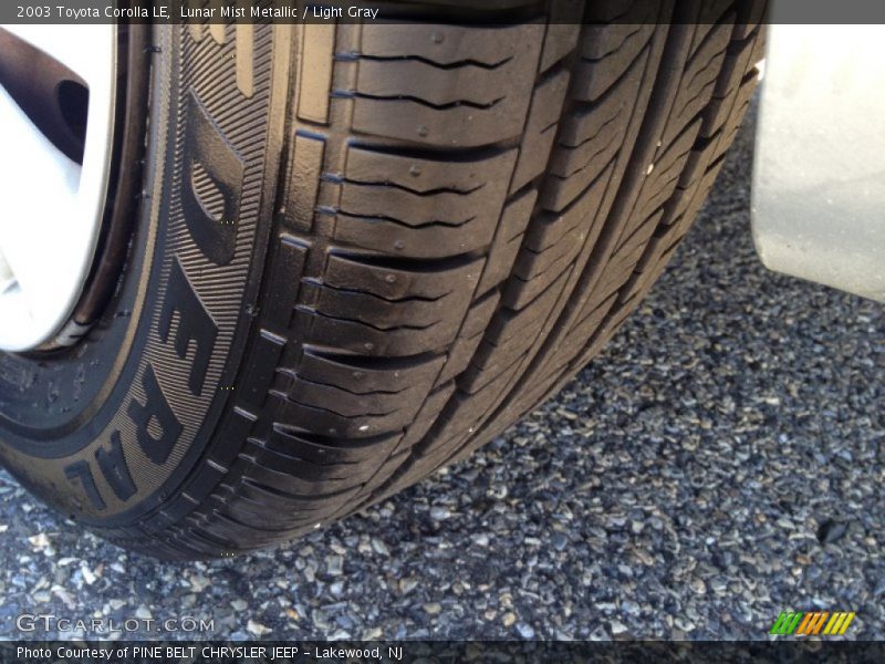 Lunar Mist Metallic / Light Gray 2003 Toyota Corolla LE