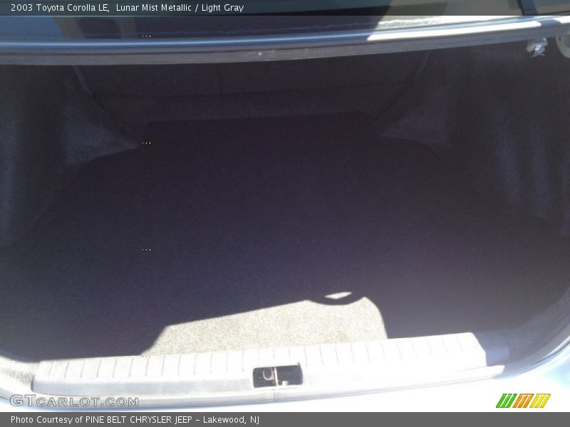 Lunar Mist Metallic / Light Gray 2003 Toyota Corolla LE