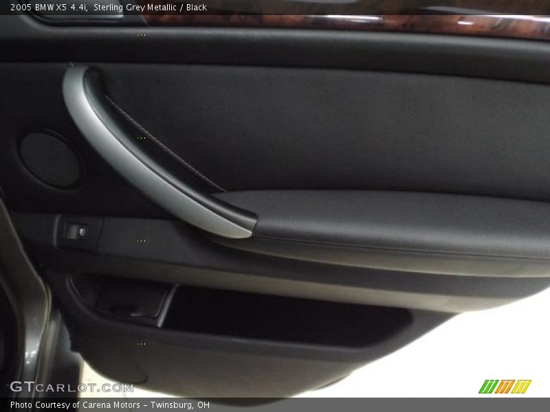 Sterling Grey Metallic / Black 2005 BMW X5 4.4i