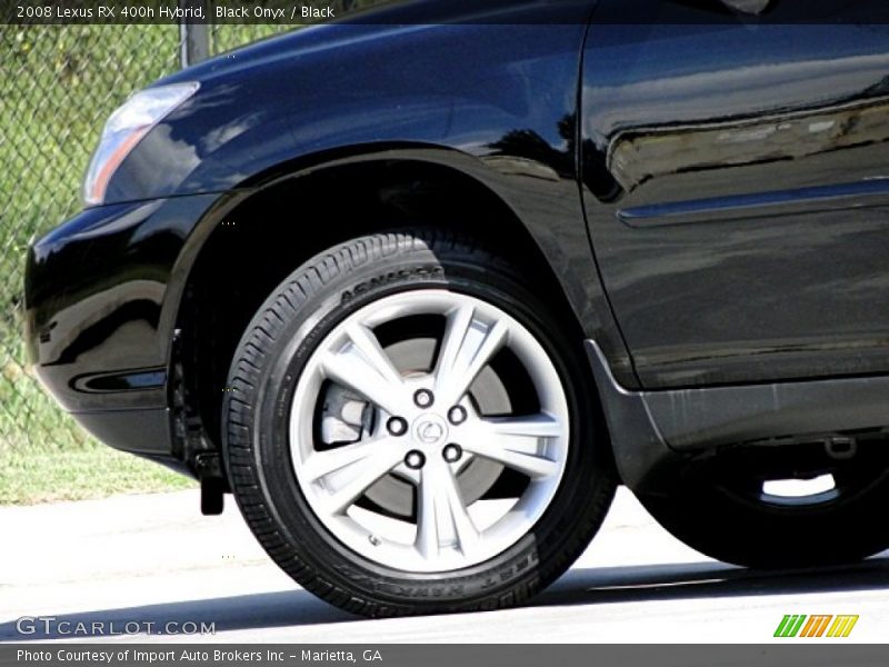 Black Onyx / Black 2008 Lexus RX 400h Hybrid
