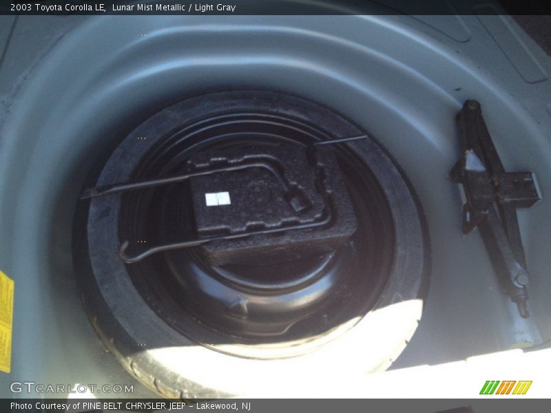 Lunar Mist Metallic / Light Gray 2003 Toyota Corolla LE