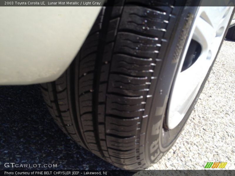 Lunar Mist Metallic / Light Gray 2003 Toyota Corolla LE