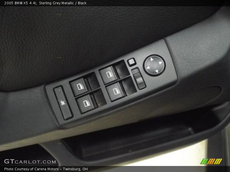 Sterling Grey Metallic / Black 2005 BMW X5 4.4i