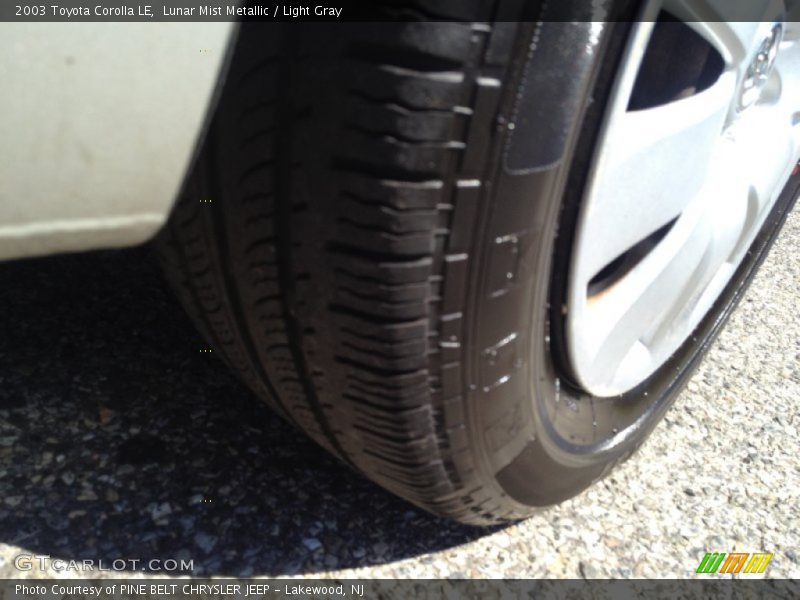 Lunar Mist Metallic / Light Gray 2003 Toyota Corolla LE