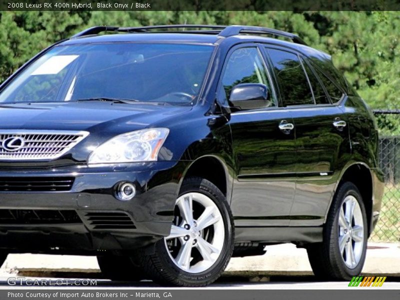 Black Onyx / Black 2008 Lexus RX 400h Hybrid