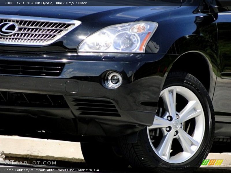 Black Onyx / Black 2008 Lexus RX 400h Hybrid