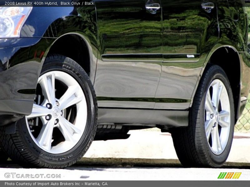 Black Onyx / Black 2008 Lexus RX 400h Hybrid