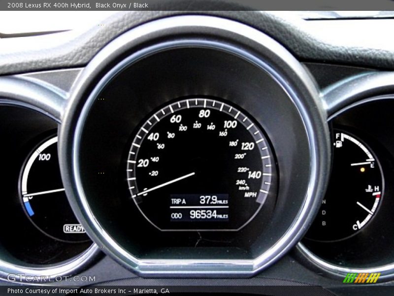  2008 RX 400h Hybrid 400h Hybrid Gauges