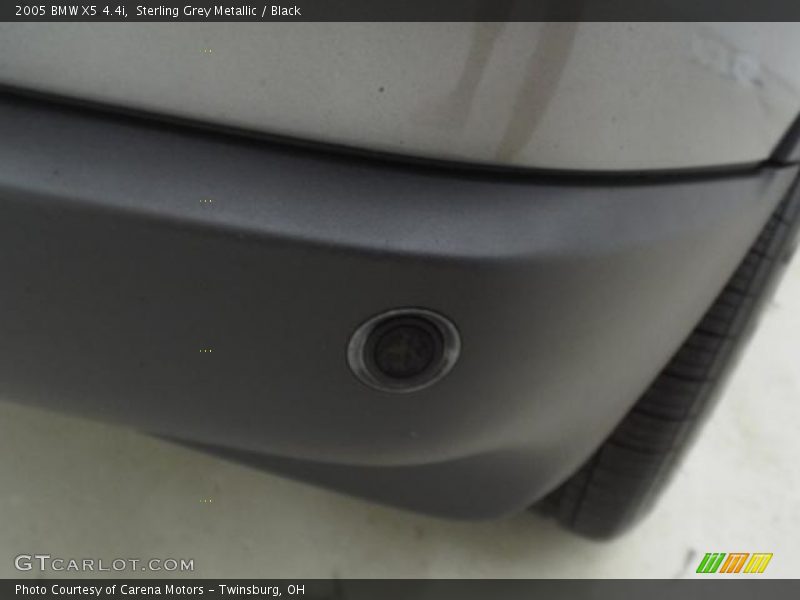 Sterling Grey Metallic / Black 2005 BMW X5 4.4i