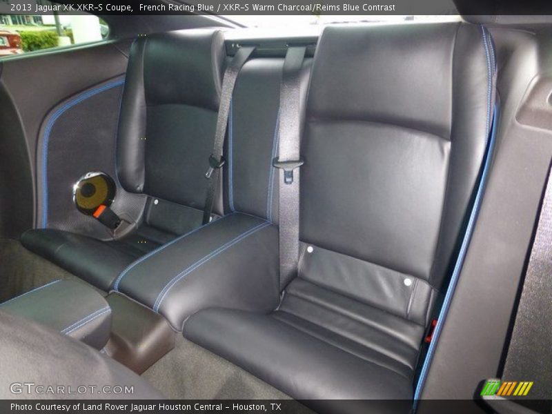 Rear Seat of 2013 XK XKR-S Coupe
