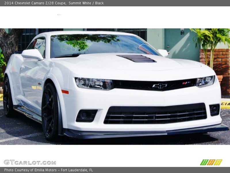 Summit White / Black 2014 Chevrolet Camaro Z/28 Coupe