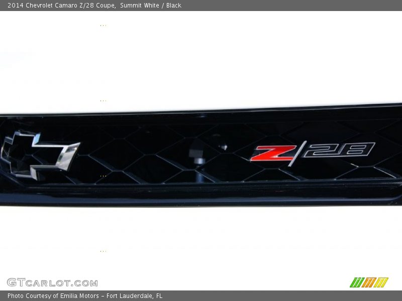 Summit White / Black 2014 Chevrolet Camaro Z/28 Coupe