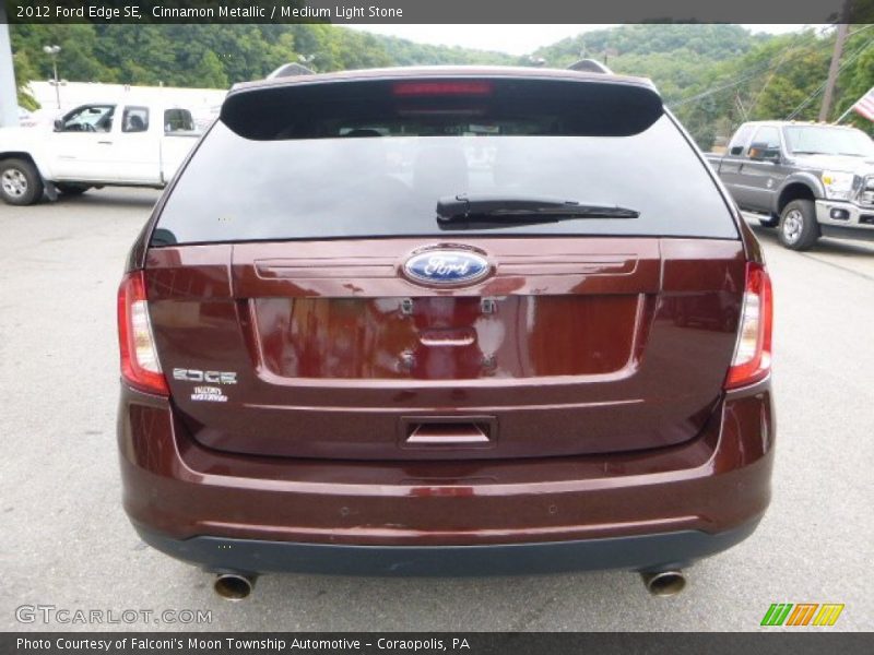Cinnamon Metallic / Medium Light Stone 2012 Ford Edge SE