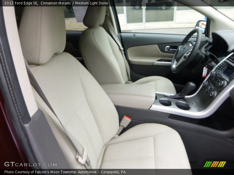Cinnamon Metallic / Medium Light Stone 2012 Ford Edge SE
