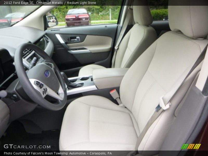 Cinnamon Metallic / Medium Light Stone 2012 Ford Edge SE