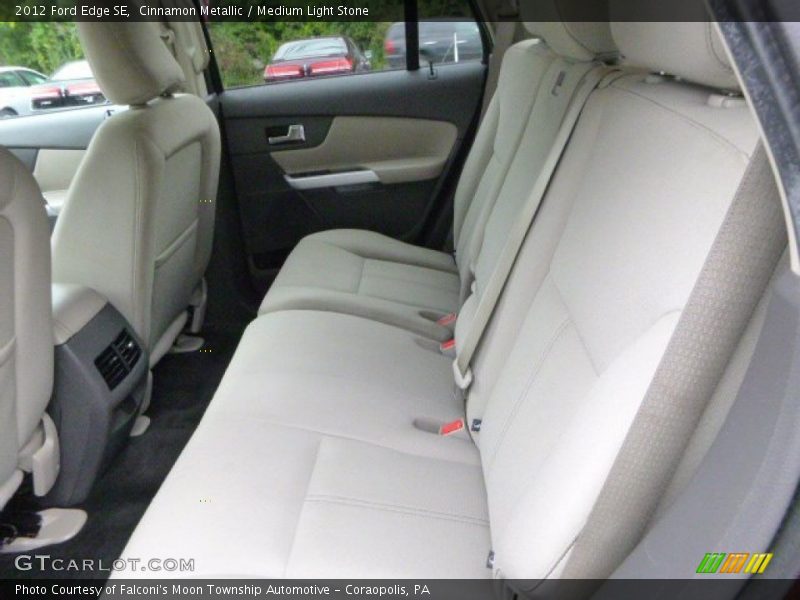 Cinnamon Metallic / Medium Light Stone 2012 Ford Edge SE