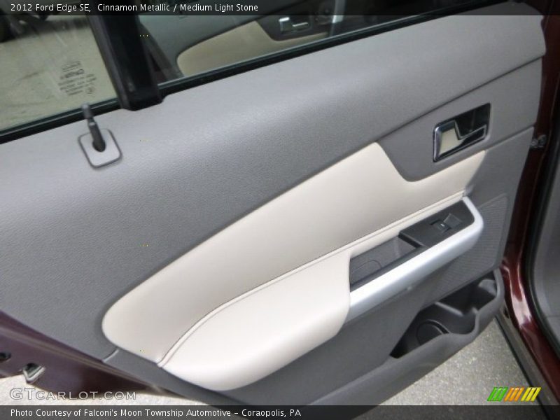 Cinnamon Metallic / Medium Light Stone 2012 Ford Edge SE